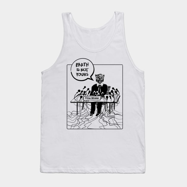 Prime Warning Tank Top by 38Sunsets